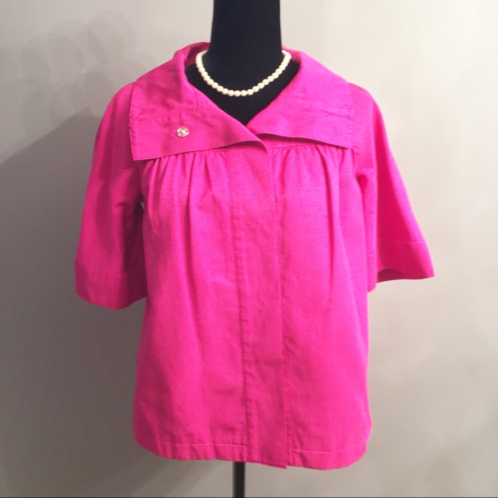 Worthington bright pink jacket size PS